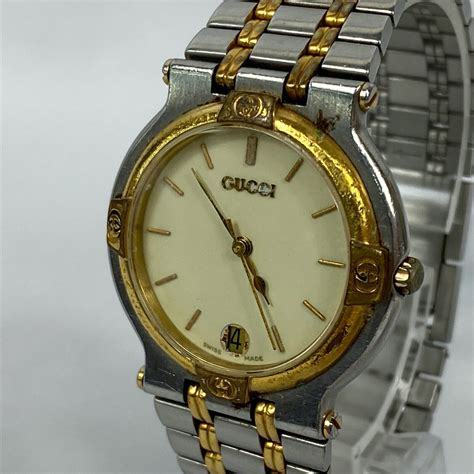 antique 800 silver gucci enamel watch|vintage Gucci 9000m for sale.